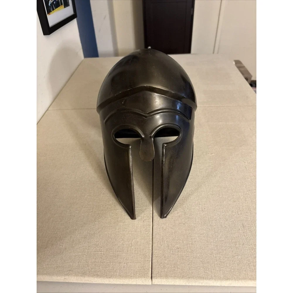 18ga Medieval Greek Spartan Cosplay Medieval Bronze Helmet